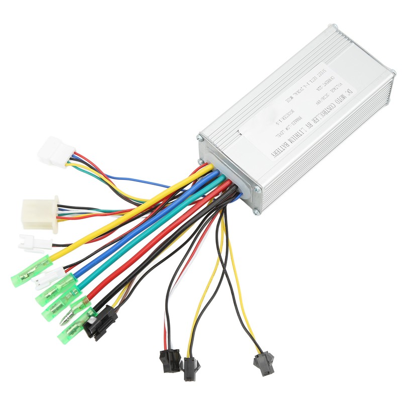 Electric Cycle Brushless Square Wave Controller with Lamp Wire for