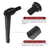 QUARKZMAN Set of 4 Adjustable Clamping Lever Handles M12 x