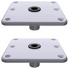Aluminum Boat Seat Base, 7 x7 Inches, Boat Seat Pedestal
