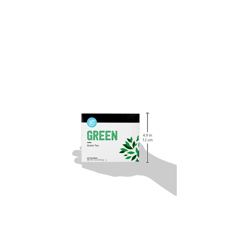 Happy Belly Green Tea Bags - 40 Count