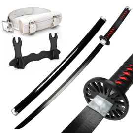 Wood Bamboo Katana 104cm / 41in Cosplay Anime Characters Props Tsuyuri Kanao Sword Collections and GiftsColor: Tanjiro