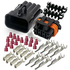 Elite.Citi Metri-Pack 150 Series 8-Way Connector w/16 18 AWG Sealed 16 V & 14 amps