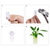 Kingbuy Plant Terrarium Container Propagation Station Square Tube Vase Wall