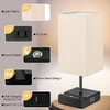 Eva's Light Table Lamp, 3-Way Dimmable Table Lamp, Touch Control,