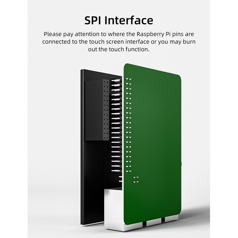 CUQI 3.5 Inch Touchscreen for Raspberry Pi 5, 480 x