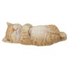 Hi-Line Gift Sleeping Cat - Orange