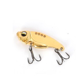 Spotlip Iron Plate Vibe 7g/10g/15g/20g Metal Vibration Lure Metal Jig Saltwater Fishing Set of 6 (10g)