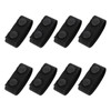 Larrel 8 Pcs Nylon Duty Belt Keepers, Double Snaps Belt