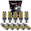 JEFLYM C921 921 912 LED RV Bulbs,Super Bright Warm White