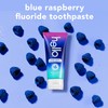 Hello Dragon Dazzle Blue Raspberry Kids Toothpaste, Fluoride Toothpaste, Ages