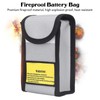 Lithium Battery Explosion Proof Bag High Temperature Resistant Eco Friendly