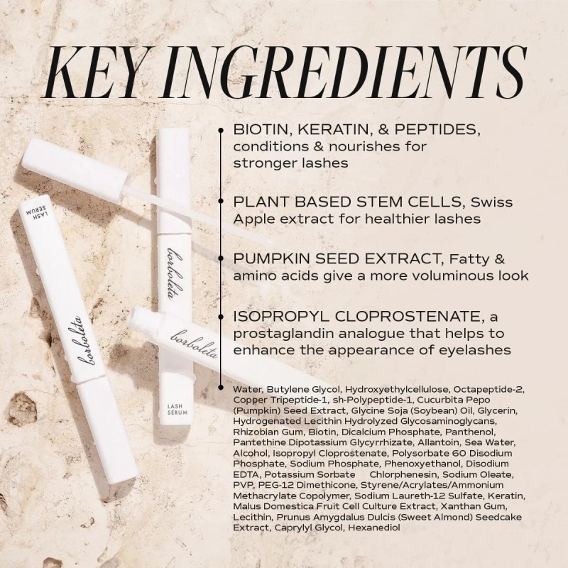 Borboleta Lash Serum - Eyelash for Longer, Thicker, and Fuller