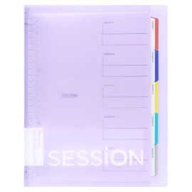 Maruman F310-30 Binder Session B5, 26 Holes, Light Purple