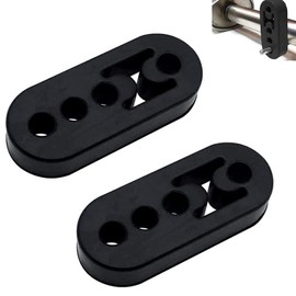 XPOOP 2 pieces universal car exhaust bracket, car exhaust hanger, car exhaust holder, car rubber exhaust holder, silencer holder, exhaust holder for the cars, silencer