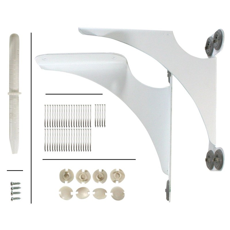 Cage Wai PB-W Plaster Bracket Dedicated Shelf Holder for Plasterboard