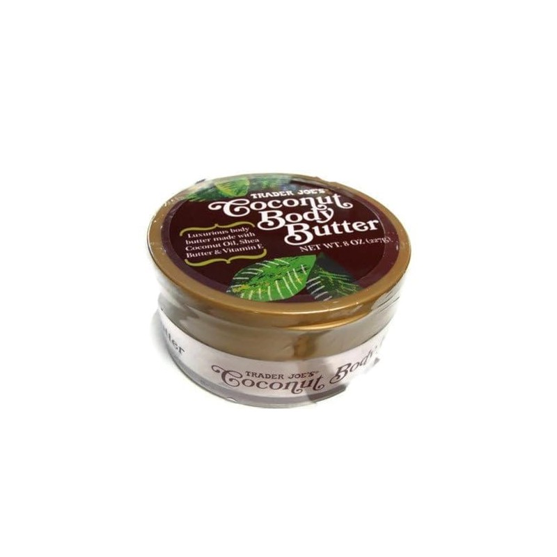Trader Joe's Coconut Body Butter made with Coconut Oil, Shea