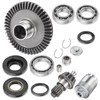 Rear Differential Ring Pinion Gear Bearing Seal Kit & Nut
