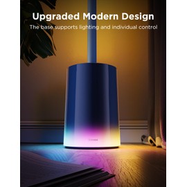 Govee Floor Lamp 2 with Matter, RGBIC, Warm Cool White LED, Alexa Compatible, 1725lm, Music Sync, Scene Modes, Smart Floor Lamp for Living Room, Bedroom, Blue(1 Pack)