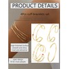 Nymora 4PCS Arm Cuff Jewelry for Women – Gold Arm