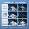 OREiN Motion Sensor Outdoor Flood Light 42W 6500LM, Super Bright