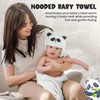 SOAKARO Hooded Baby Bath Towel for Newborn – Extra Soft