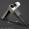 Smoking Pipe Lighter Creative Foldable Metal Lighter Pipe Combination Portable