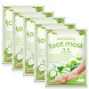 5 Pairs Foot Mask Callus Socks Foot Peel Off Mask