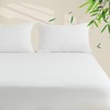 LINENOVA 3-Piece Bamboo Fitted Sheet Set - Queen, 2000TC Ultra