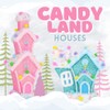 Christmas Concepts® 26cm (10") Pink Glitter Whoville Decorated Candy House