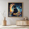 Cat Puzzles for Adults 1000 Pieces, PICKFORU Nebula Night Sky
