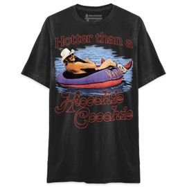 Hotter Than A Hoochie Coochie Shirt 90s Country Retro Vintage Unisex Classic T-Shirt (Unisex T-Shirt - Black, Large)