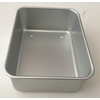 Taniguchi Metal Aluminum Storage Container with Lid, Deep, Large, Made