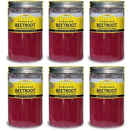 of The Earth SUPERFOODS Organic Beetroot Powder 250g (Pack of 6)
