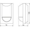 Steinel Motion Sensor is 2180 Eco White, 180°/12 m PIR