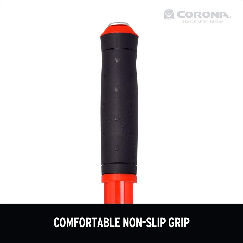 Corona GT 3070 Extendable Handle Cultivator, Red, 18"-32"