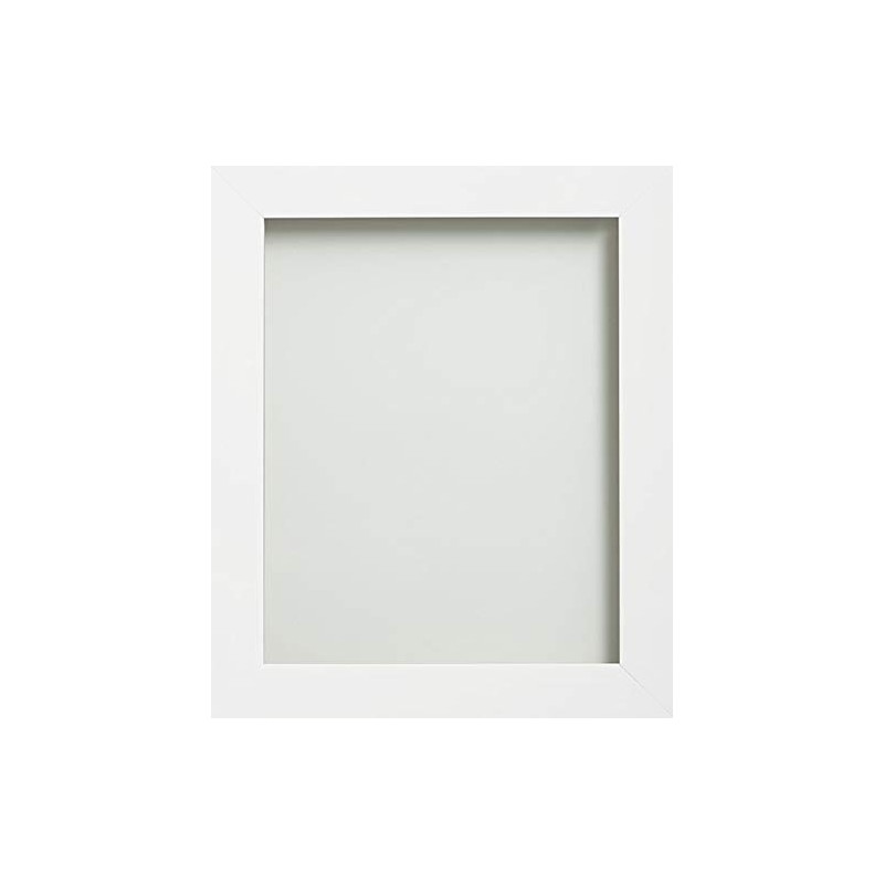 Frame Company Candy Range White Picture Photo Frame, A4 Fitted
