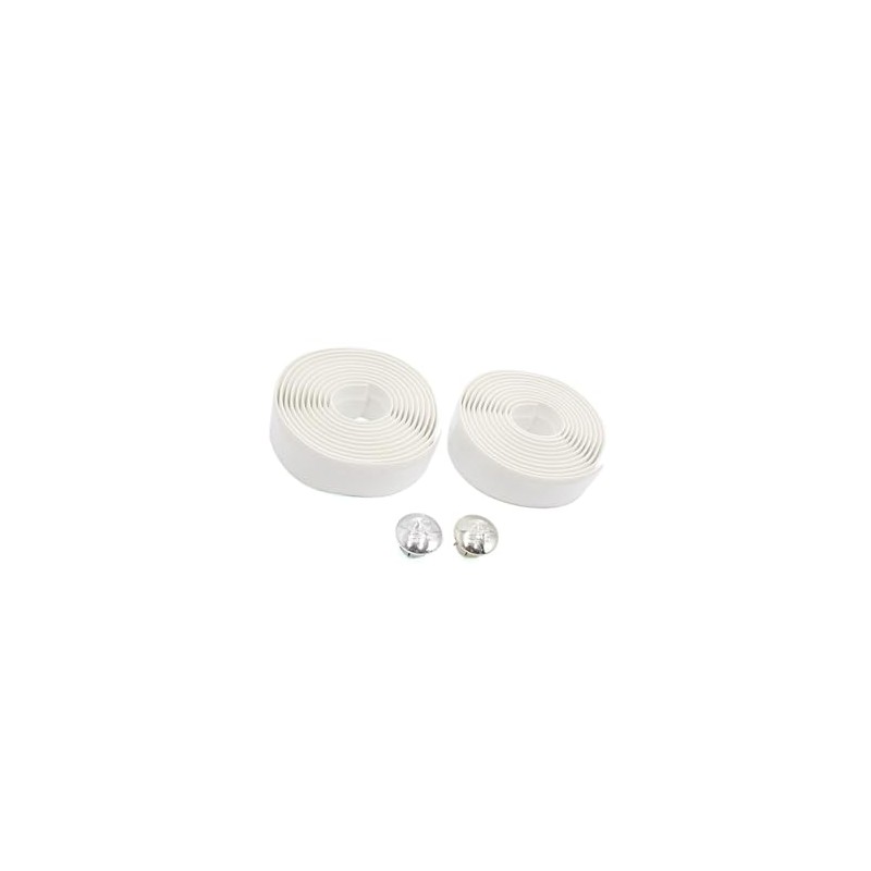 INFINAUTO 2 Pcs White Foam Handlebar Tape Bar Grip Wrap