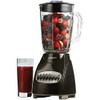 Brentwood JB-920B 12-Speed + Pulse Blender with Glass Jar, Black