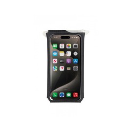 Topeak Phone Dry Bag for Screens up to 6.7 Inches Waterproof for Bike - Black
