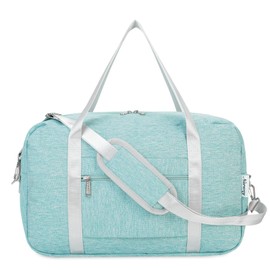 for Ryanair Cabin Bag 40X20X25 Underseat Foldable Travel Duffel Bag Holdall Tote Overnight Weekend Carry on Luggage for Women and Men 20L (Mint Green)