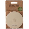 Espejo Bolso Natural Fiber Doble Plegable X4 Beige