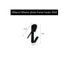 IDEALSV 200 Pcs (100 Stes) Picture Hangers 30LB with Nails