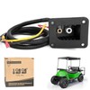 10L0L 36 Volt Powerwise Charger Receptacle for EZGO TXT &