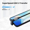 Seminer USB C 180 Degree Angled Adapter (2 Pack), USB
