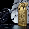 QFECT Torch Lighter, Windproof Double Flame Dragon Butane Lighter, Cool