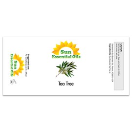 Sun Essential Oils Sun Essential Oils Tea Tree Essential Oil – 2 fl oz Aromatherapy Tea Tree Oil