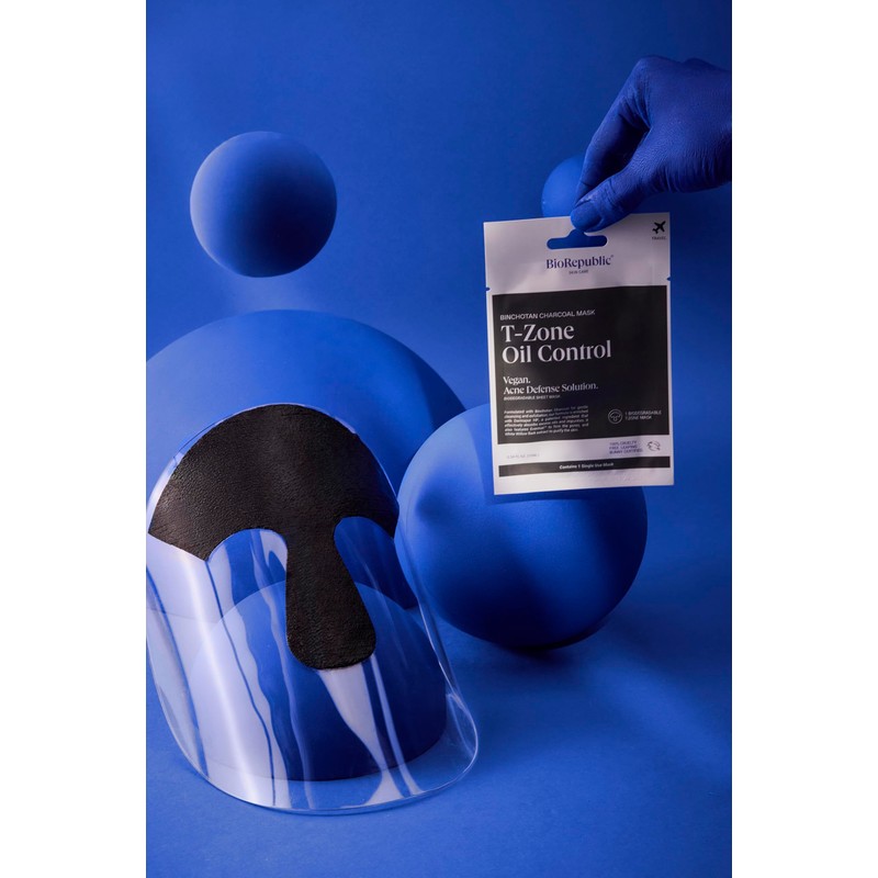 T-Zen Activated Charcoal T-Zone Mask