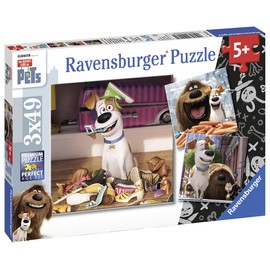 Ravensburger 9413 The Secret Life of Pets Jigsaw Puzzles - 3 x 49 Pieces