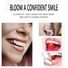 2 Pairs Dentures, Denture Cover/Denture, Plastic Denture Repair Tooth Face