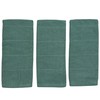 Dark Emerald Green Kitchen Hand Dish Towels: Oversized 28" x